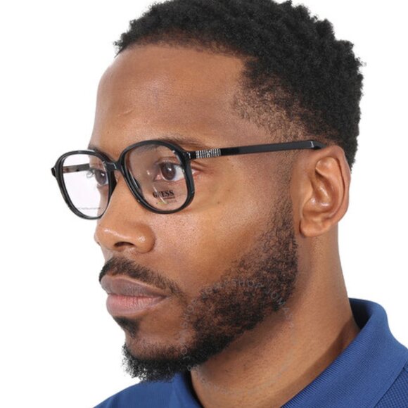 🕶️ New Guess GU8255 001 Eyeglasses - Shiny Black Frame 53mm